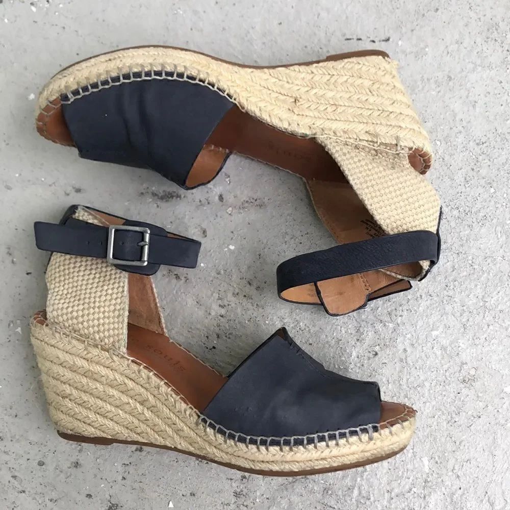 gentle  souls Wedge espadrilles